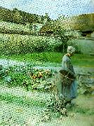 Carl Larsson oktober-pumporna oil painting reproduction